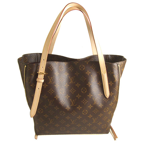 Authentic Louis Vuitton Monogram Canvas Voltaire Bag M41208